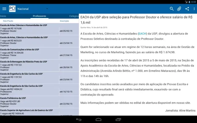 PCI android App screenshot 21